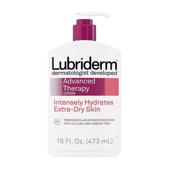 Lubriderm Advanced Therapy Moisturizing Lotion For Extra Dry Skin - 16 Oz