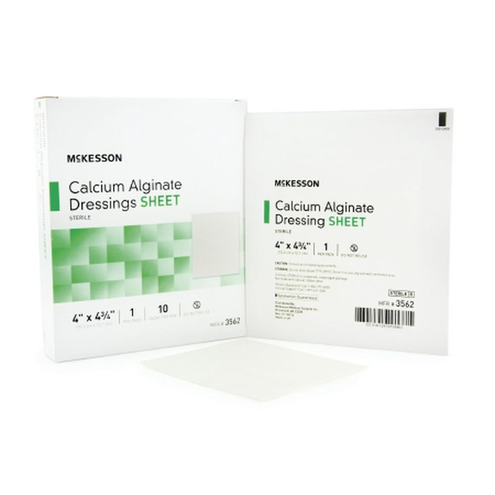 alginate calcium mckesson dressings sterile
