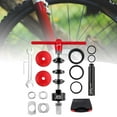 thumbnail image 4 of Juego de de cojinetes de bicicleta Sharpla Prensa para rodamientos de bicicletas Rojo, 4 of 6
