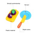 thumbnail image 3 of FELTECHELECTR 1 juego de 10 piezas de mini juego de comida para cortar frutas y verduras, juego de simulación de comida, juguetes de cocina, divertido juego de cortar frutas y verduras., 3 of 7