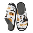 thumbnail image 2 of IAUYY Memory Foam House Slippers Suitable for Both Men and Women. Comfortable, Anti-Slip Plush Flat-Bottomed Slippers The Best Holiday Gift Flying Crows, 2 of 9