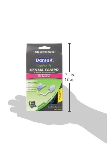Dentek Comfort Fit Dental Guard Kit For Nighttime Teeth Grinding