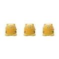 thumbnail image 1 of Maytalsory 1/2/3 Cat Desktop Vacuum Cute Style Mini Cleaning Machine Electric Keyboard Dust Collector Remover Scrap Drill Tools Yellow 3PCS, 1 of 6