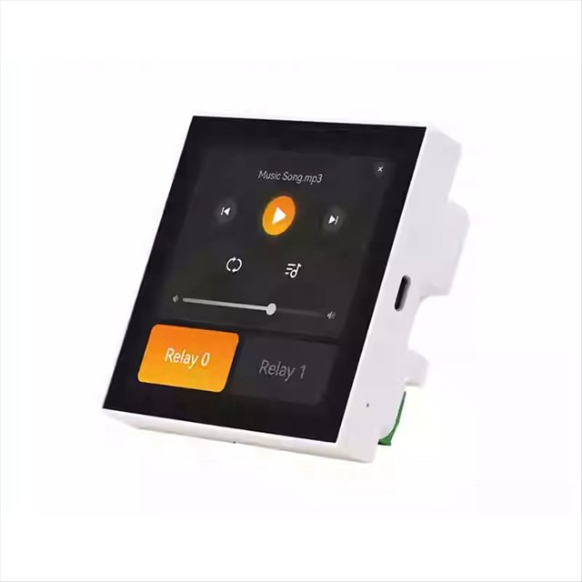 Interruptor de Pared Inteligente de 4 Pulgadas con Pantalla Táctil de 86 Tipos, Panel de Control Central RV1106G2, 0.5 TOPS, Sin Wifi y Bluetooth.
