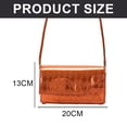 thumbnail image 2 of Bolso pequeño de moda Bolso de PU para debajo del brazo Bolso de hombro para debajo del brazo de nueva moda de primavera naranja-rojo, 2 of 5