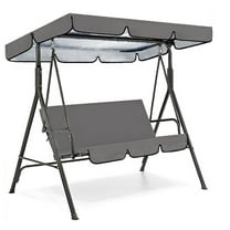 Wovilon Swing Waterproof Cover Swing Canopy Cover And Garden Chair Outdoor Sunscreen
