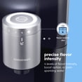 thumbnail image 4 of Sodastream Fountain Sparkling Drink Maker Black/Silver, Includes Quick Connect CO2, Water Tank, 2 Flavor Connect Caps, and Pepsi Zero Drink Mix, 14.9oz, 4 of 15