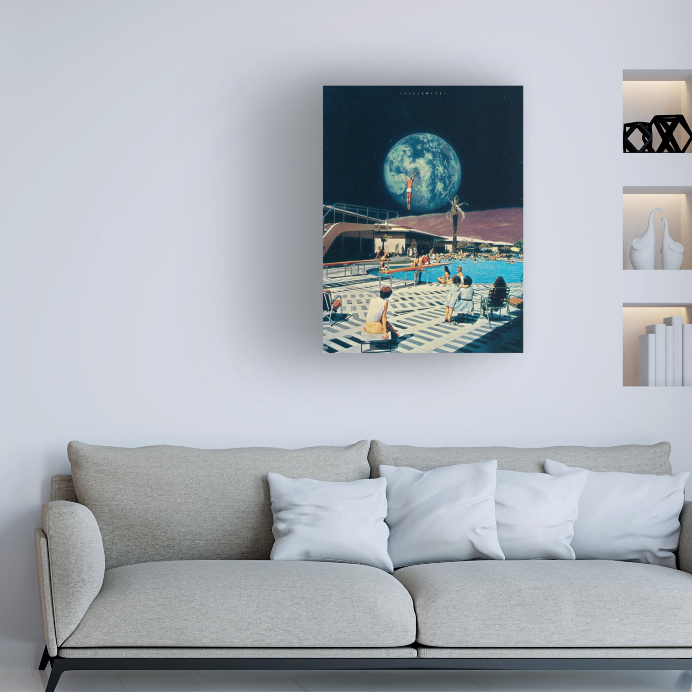 Trademark Fine Art spacerocket art  667 Canvas Wall Art