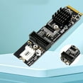 thumbnail image 4 of YIEMEEN Fast Speed USB 3.1 PCIe Expansion Adapter For M.2 MKey Systems Multiple Port Support And Easy Installation, 4 of 8