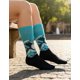 thumbnail image 4 of Calcetines Arte La Gran Ola De Kanagawa Color Moda, 4 of 7