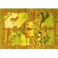 thumbnail image 1 of Ahgly Company Indoor Rectangle Animal Yellow Traditional Area Rugs, 8' x 10', 1 of 4