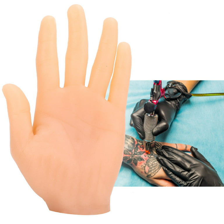 Silicone Hand, Same-size Ratio Soft Easy To Operate Human Hand, Beginners  Hand Mould Similar For Artists Artists Left Hand 