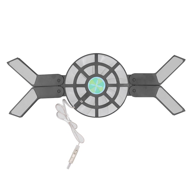 Cergrey Laptop Cooling Stand, Laptop Cooling Pad, With Luminous Large Fan For Computer Laptops