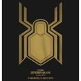 thumbnail image 2 of Girl's Marvel Spider-Man: No Way Home Gold Logo  Graphic Tee Black Medium, 2 of 4