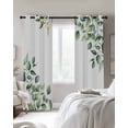 thumbnail image 3 of Spring Leaf Blackout Curtains 84 Inch Length Colorlife Summer Floral Countryside Thermal Insulated Window Curtain Window Drapes 2 Panels for Bedroom Living Room 52"Wx84"L, 3 of 9