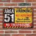 thumbnail image 2 of Vintage Area 51 Warning Poster, Retro Sci-Fi Art, Classic Alien Warning Sign, Perfect For Man Cave, Office, Home Decor, Vintage UFO Poster, Nostalgic Area 51 Decor, Sci-Fi Lover Gift, Movie Fan Art, 2 of 10