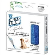 Quick Shine 1270-00025U Spray Refill Pads , White