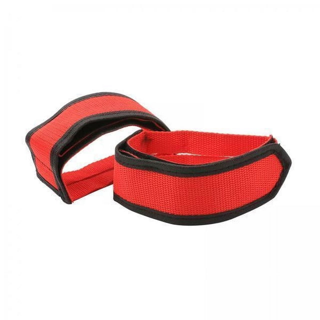Almencla 3-4pack Pedal Strap Adjustable Adhesive Toe Clips for Mountain Bike Adults Red 3 Pcs