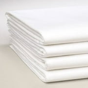 Queen Fitted Sheets 60x80x12 in. White 200 Thread Count - Single Pack