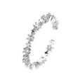 thumbnail image 1 of mtvxesu Rings Five Pointed Star Ring Sweet Open Copper Inlaid Zircon Finger Small Fresh Sale, 1 of 1