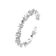 thumbnail image 1 of Anillos para mujer, regalos para mujer, anillo de estrella de cinco puntas, dulce, abierto, con incrustaciones de cobre, circonita, dedo pequeño, fresco, 1 pieza, 1 of 3