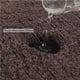 thumbnail image 3 of Alfombrilla de baño espesar alfombras de baño antideslizantes peludas con microfibra suave absorbente de agua para baño ducha bañera dormitorio 40*60 cm marrón WD.WDQZL Hogar, 3 of 6