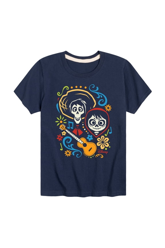 - Hector And Miguel  - Toddler And Youth Short Sleeve Graphic T-Shirt