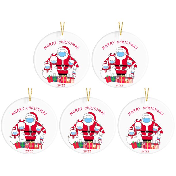 Personalice los ornamentos colgantes de los adornos formados para la decoración de la Navidad Wmkox8yii fhajkh2025