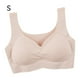 thumbnail image 1 of Sujetador sin costuras Wireless Hacer subir Lingerie Sport Ropa interior transpirable, Albaricoque, S Eigraketly AP002552-05, 1 of 7