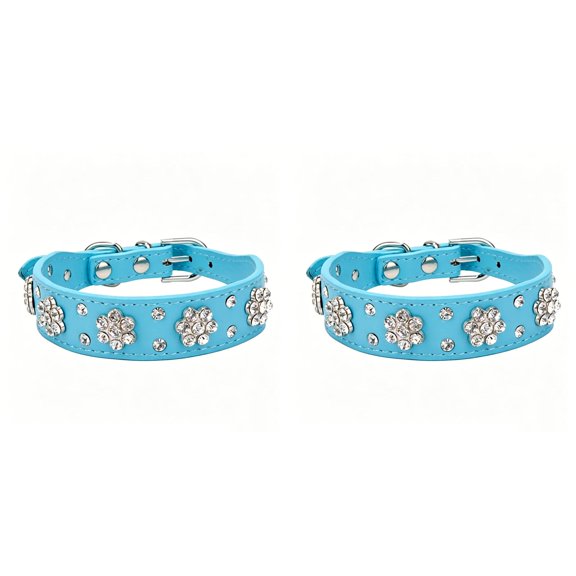 Breakaway Leather Cat Collar, Removable Safety Elastic Strap Alternative, Cute Shaped Kitten Collar for Small Big Boy Girl Indoor Adult Cats
