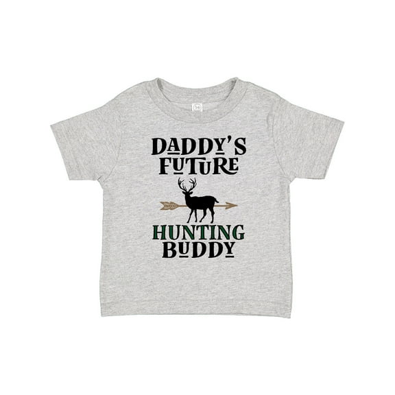 Inktastic Daddy Future Hunting Buddy Boys or Girls Toddler T-Shirt
