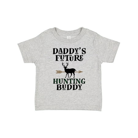 

Inktastic Daddy Future Hunting Buddy Gift Toddler Boy or Toddler Girl T-Shirt