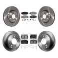 thumbnail image 1 of Transit Auto Front Rear Disc Brake Rotors and Ceramic Pads Kit for Car Lexus IS250 K8T-101387, 1 of 11