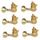 thumbnail image 4 of Golden Fishtail Folk Cvijas Cabezales 6R Sunnimix Afinadores de botones de cuerda de guitarra, 4 of 7