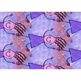 thumbnail image 1 of Ahgly Company Machine Washable Indoor Rectangle Transitional Dark Orchid Purple Area Rugs, 3' x 5', 1 of 7