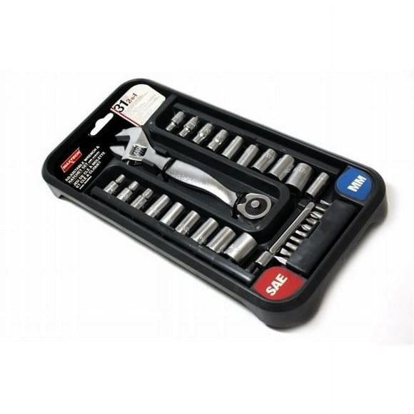 Maxtech Consumer Products 17584MX Multi-Ratchet Socket & Bit Set