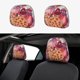 thumbnail image 1 of Juego de Pizza Funda Protectora Universal para Reposacabezas de Coche, Funda Elástica para Reposacabezas de Asiento de Auto, Funda de Tela Antipolvo, Accesorios de Interior 2 Piezas, 1 of 6