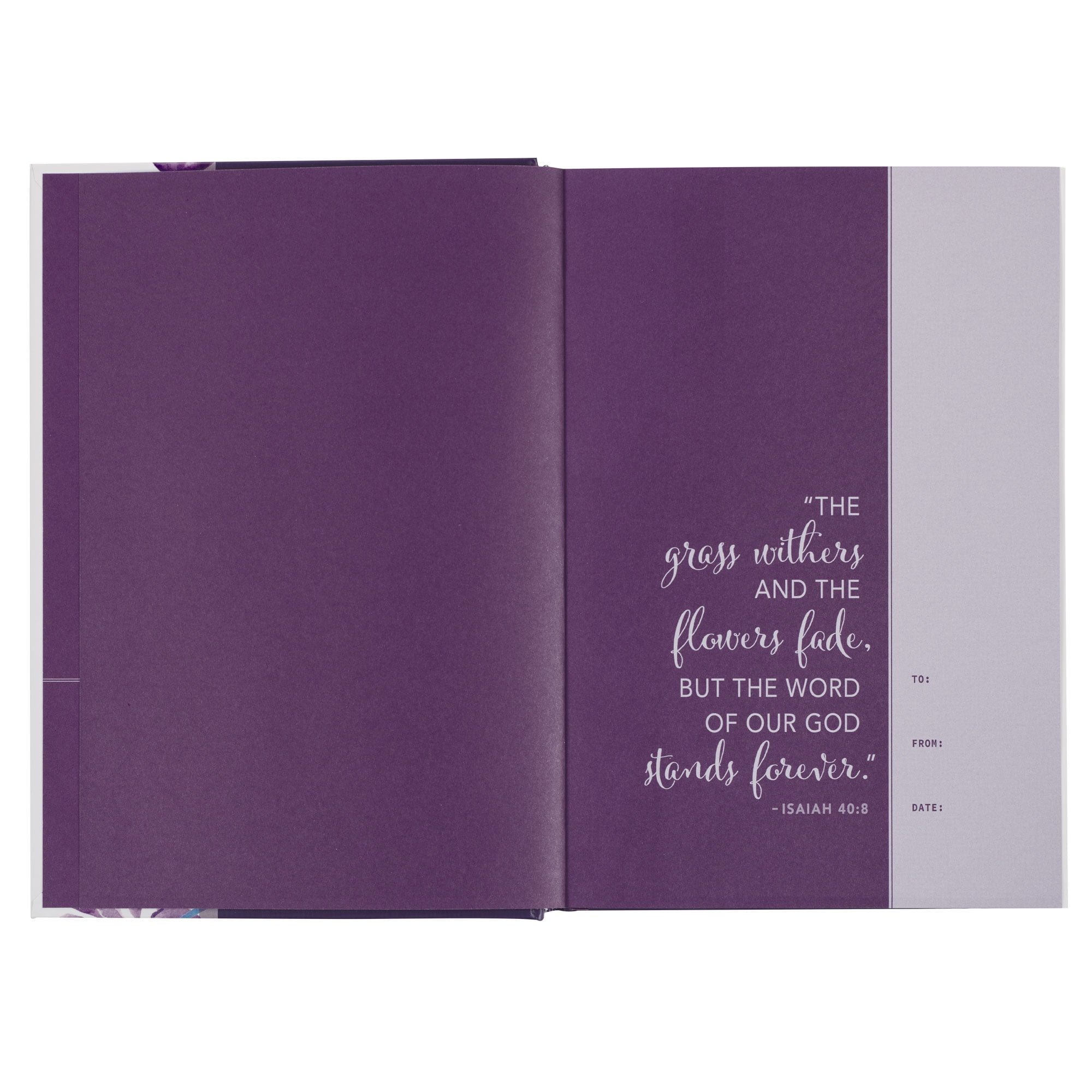 Devotional Bible NLT for Women (Hardcover, Purple), (Hardcover)