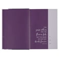 thumbnail image 3 of NLT Holy Bible Everyday Devotional Bible for Women New Living Translation, Purple Floral Printed, Flexible Daily Bible Reading Plan Options, 3 of 5
