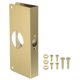 thumbnail image 1 of Placa de Refuerzo para Puerta Uxcell para Reparación y Refuerzo de Puerta 1 Juego para Puerta de 1-3/8" de Grosor Tamaño de 9" Oro, 1 of 6