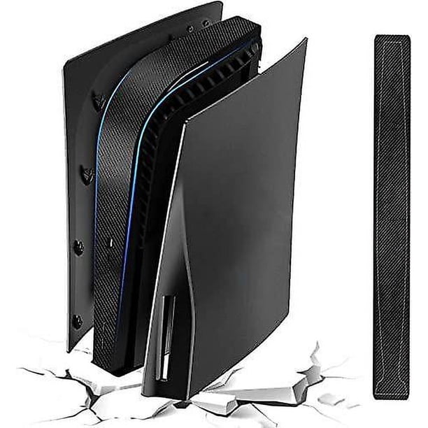 Ps5 Plates With Vent, Gray Camouflage Ps5 Plates With Black Ps5 Middle Skin, Hard Abs Shockproof Ps5 Replacement Shell Anti-scratch Ps5 Cover Plates