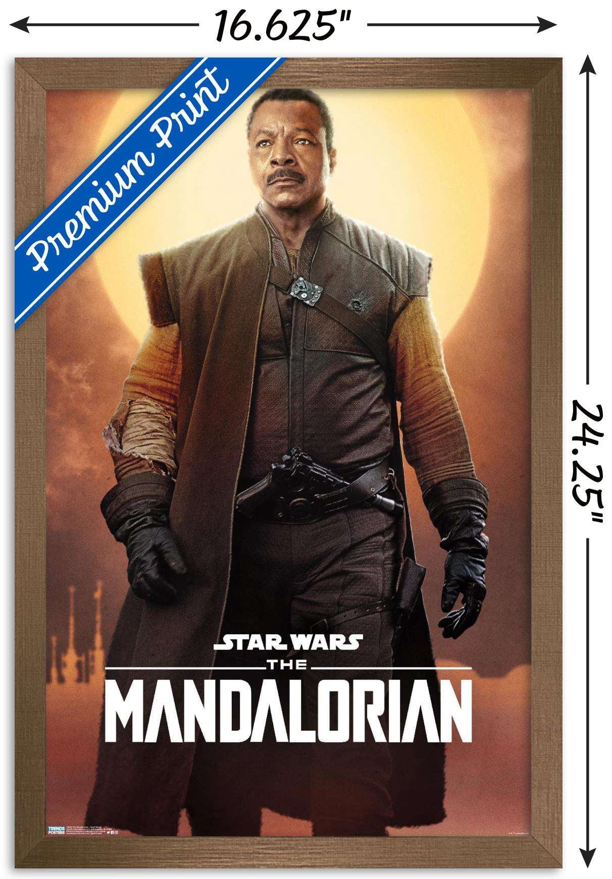 Star Wars: The Mandalorian - Greef Marda Wall Poster, 14.725" x 22.375", Framed
