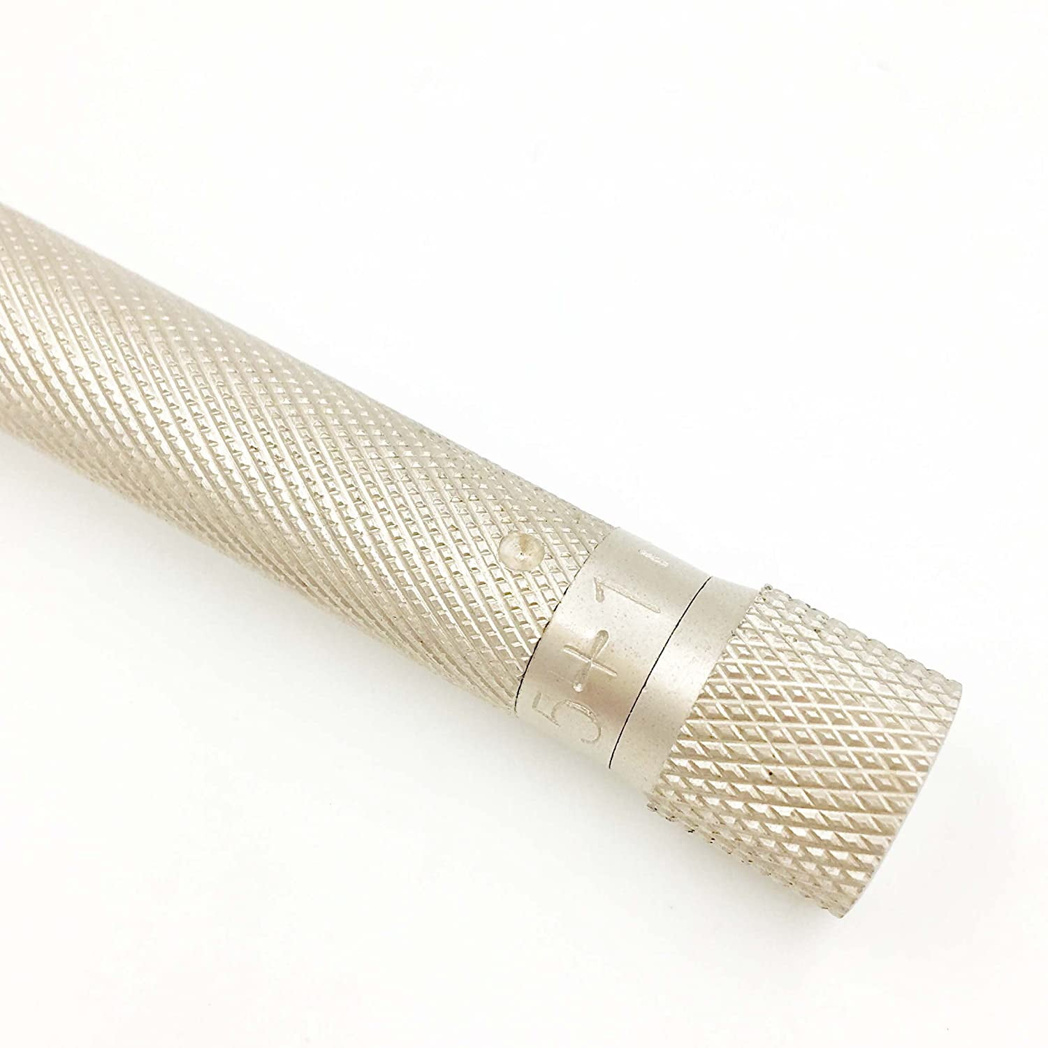 Parker Variant Adjustable Double Edge Safety Razor and 5 Parker Premium Blades - Adjust The Blade Exposure with A Turn of Dial for Milder or More Aggressive Shaves (Satin Chrome)