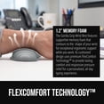 thumbnail image 5 of Gorilla Grip Gel Memory Foam Wrist Rest for Computer Keyboard, Mouse, Ergonomic Design, Desk Pads, 2 Piece Set, Gray, 5 of 10