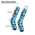 thumbnail image 2 of Salouo Graduation Hats2 Print Women's Men's Ankle Socks 1-pack Casual Athletic Socks for Unisex Adult Moisture-Wicking Socks for Daily Wear/Running/Sport, 2 of 8