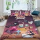 thumbnail image 2 of Hora de Aventura Conjunto de sábanas temático, trío de piezas, cómodo y amigable con la piel, diseño único, regalo de decoración para el hogar para familiares, amigos y fans,173cm *218cm, 2 of 6