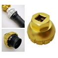 thumbnail image 3 of 12 Notch 46mm Steel Bottom Bracket Installer Remover , Golden, 46mm, 3 of 10