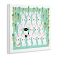 thumbnail image 4 of Stupell Industries Cat Mixed with Bunnies Animals Painting Unframed Art Print Wall Art, 12 x 12, 4 of 8