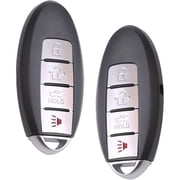 2Pcs Compatible With KR55WK48903 FX35 FX37 FX50 G25 G35 G37 Q40 Q60 QX70 Altima Maxima Murano Car Key Fob Keyless Control Entry Remote 4 Button Vehicles Replacement Smart Key Fob KR55WK49622