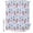Blue, variant on Extra Long Shower Curtain 72x96 Inch, Summer Beach Shower Curtain Waterproof Bathroom Decor, Surfboard Palm Ship Sunglasses Pink Striped Fabric Bath Curtain Set Accessories with Hooks